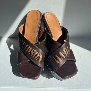 🎸Harley Davidson Platform Heels!🎸